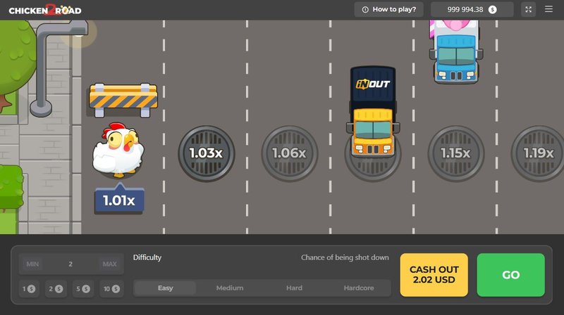 Jeu chicken road à France